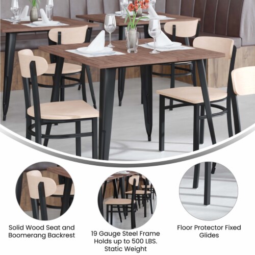 500 lb best sale capacity dining chair