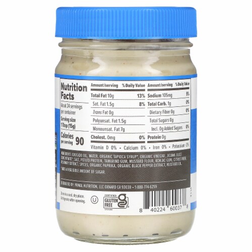 Primal Kitchen Mayo-Like Dressing Perspective: back