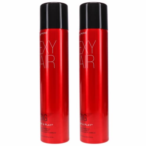 Sexy Hair Big Sexy Hair Spray and Play Volumizing Hairspray 10 oz 2 Pack Perspective: back