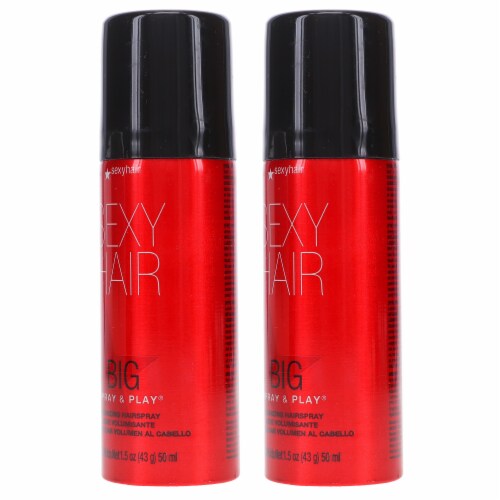 Sexy Hair Big Sexy Hair Spray and Play Volumizing Hairspray 1.5 oz 2 Pack Perspective: back