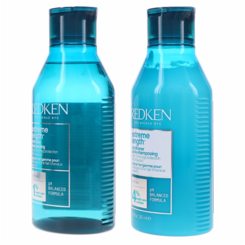 Redken Extreme Length Shampoo 10.1 oz & Extreme Length Conditioner 10.1 oz Combo Pack Perspective: back