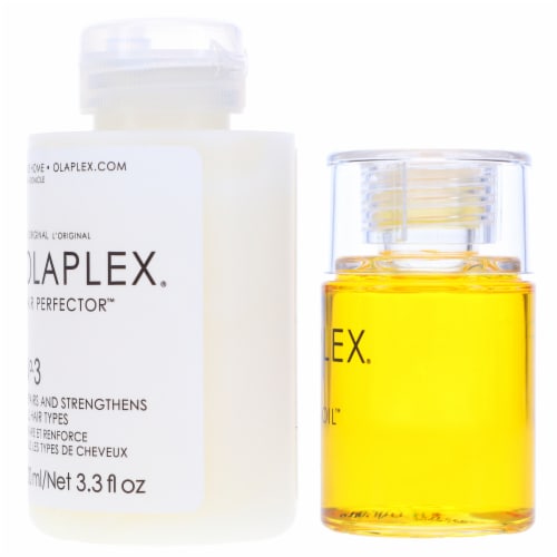 Olaplex No. 3 Hair Perfector 3.3 oz & No. 7 Bonding Oil 1 oz Combo Pack Perspective: back