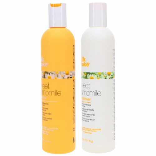 milk_shake Sweet Camomile Shampoo 10.1 oz & Sweet Camomile Conditioner 10.1 oz Combo Pack Perspective: back