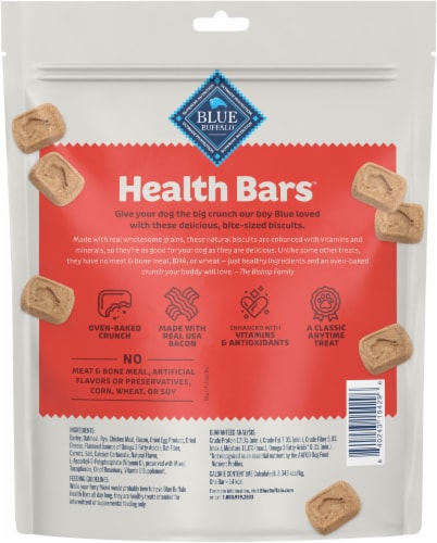 Blue Buffalo™ Health Bars Mini Dog Biscuits Perspective: back