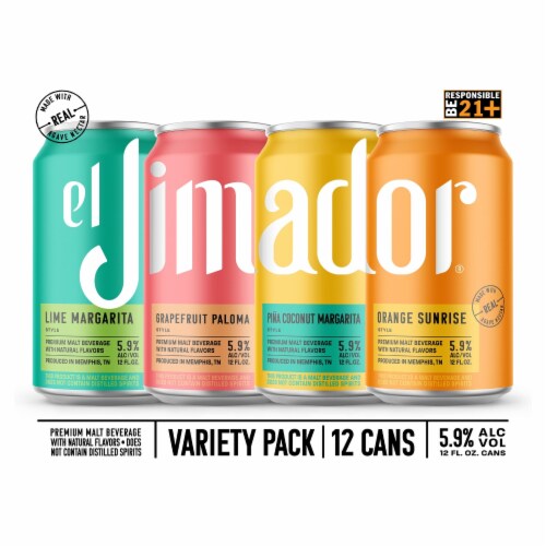 El Jimador® Premium Malt Beverage Variety Pack Perspective: back