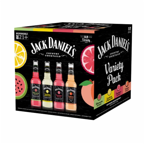 Jack Daniel's® Country Cocktails Flavored Hard Beverage Variety Pack Perspective: back