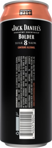 Jack Daniel's® Southern Peach™ Bolder Country Cocktails® Perspective: back