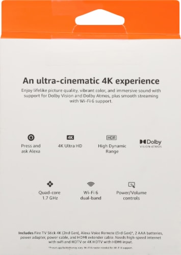 Amazon Fire Tv Stick 4K Perspective: back