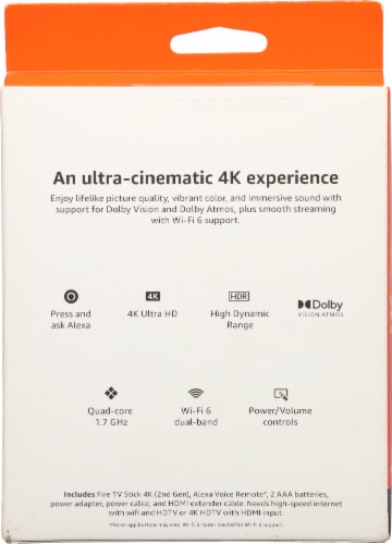 Amazon Fire Stick 4K Wifi 6 Perspective: back