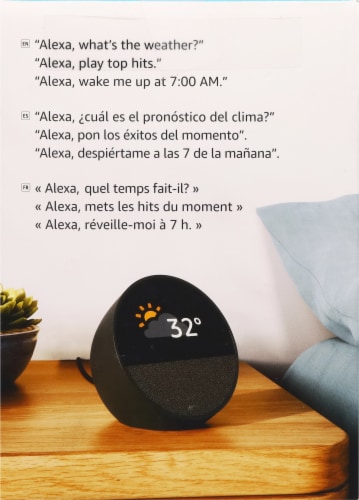 Amazon Echo - Black Perspective: back