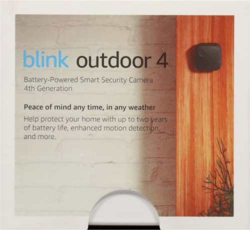 blink Outdoor 4 Battery-Powered Smart Security Add-On Camera Perspective: back