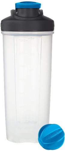 Contigo Shake & Go Fit Mixer Bottle - Carolina Blue Perspective: back