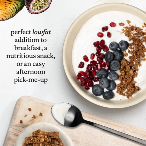 siggi’s Mango Passionfruit Icelandic-Style Lowfat Yogurt, 5.3 oz Perspective: back