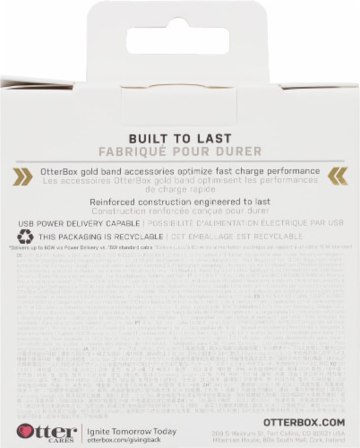 OtterBox Durable + Tough Fast Charger Perspective: back