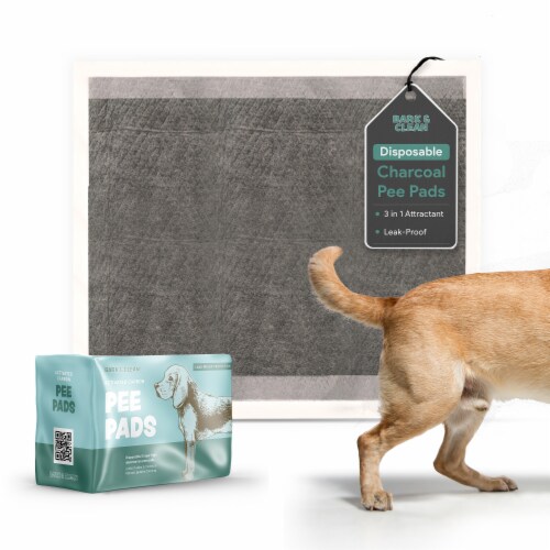 Bark & Clean Dog Pee Pads, Heavy Duty Absorbency, 23 x 23 , Bulk 200