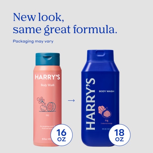 Harry's Body Wash Cedar & Orange Perspective: back