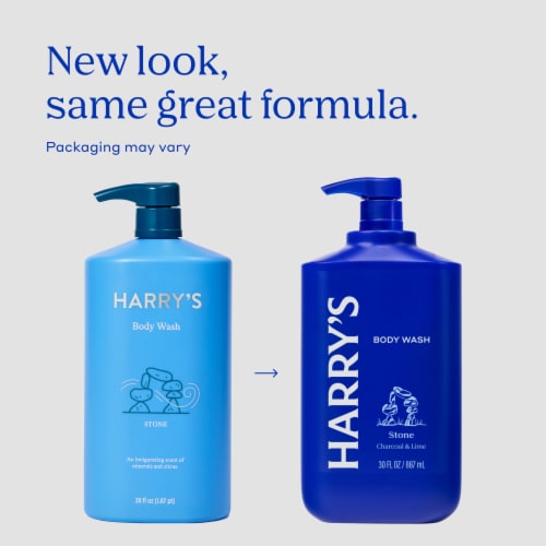 Harry's Body Wash Stone Perspective: back