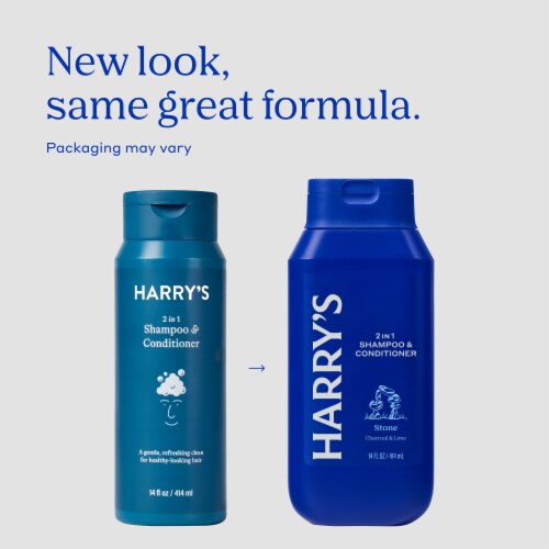 Harry's 2-in-1 Shampoo & Conditioner Stone Perspective: back