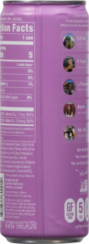 Gorgie™ Sparkling Electric Berry Energy Drink Can Perspective: back