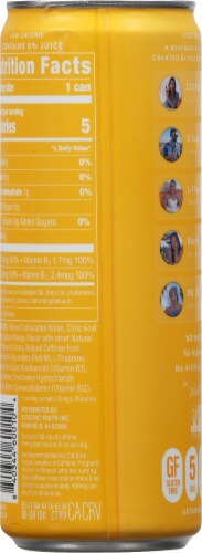Gorgie™ Sparkling Mango Tango Energy Drink Can Perspective: back