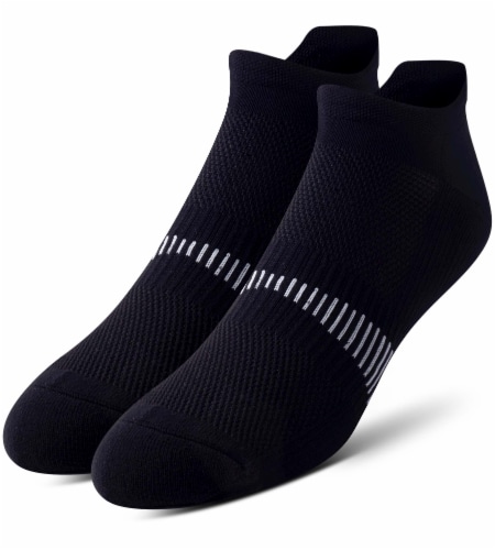 Pair of Thieves SuperCool Low-Cut Men's Socks - Black Perspective: back