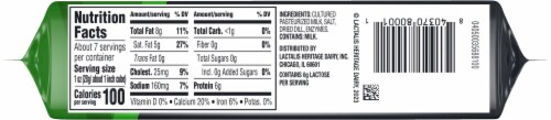 Cracker Barrel Artisan Flavors Dill Havarti Block Cheese Perspective: back