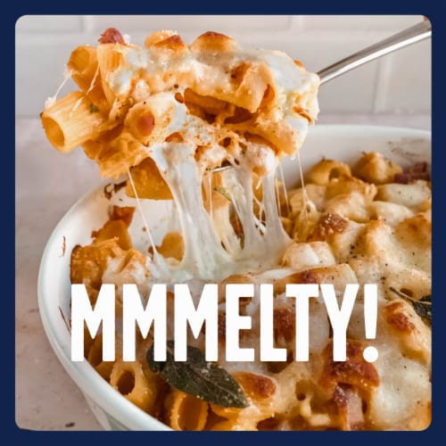 Kraft Signature Restaurant Style Melt Mozzarella Blend Shredded Cheese 8 oz Perspective: back