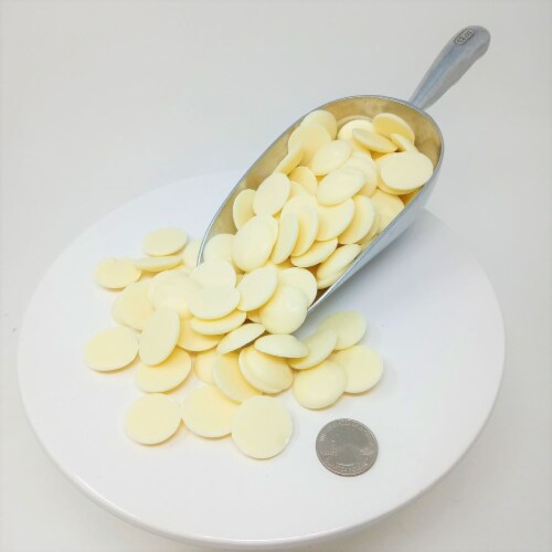 Merckens Coating Wafers Melting Wafers White 5 pounds Perspective: back