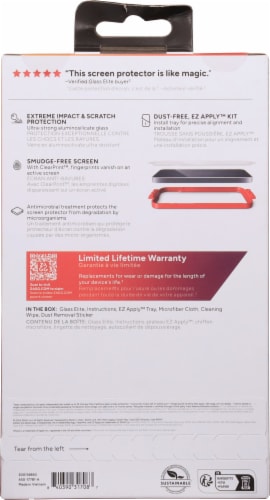 Zagg™IS-Glass Elite E-Apple-Jim SMPro-CFS-FG Perspective: back