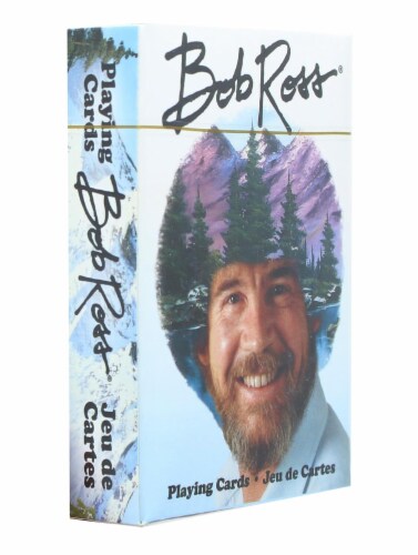 Bob Ross Quotes 2 Playing Cards | 52 Card Deck + 2 Jokers Perspective: back