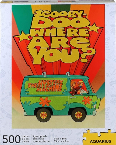 Scooby-Doo Where Are You? 500 Piece Jigsaw Puzzle Perspective: back