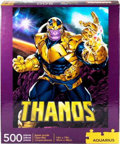 Marvel Thanos 500 Piece Jigsaw Puzzle Perspective: back