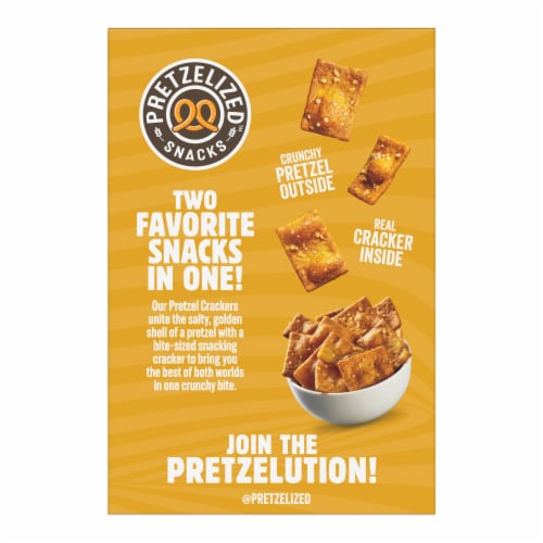 Pretzelized™ Honey Mustard Pretzel Crackers Perspective: back