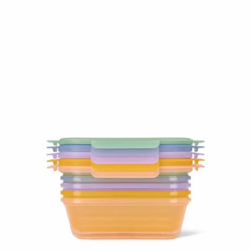 Ello Snap and Nest Meal Prep Set Perspective: back