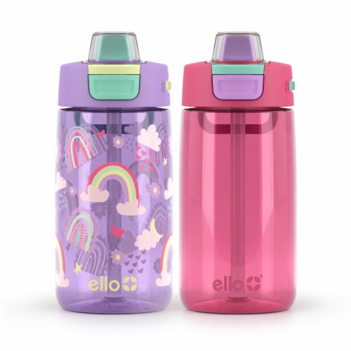 Ello® Colby Tritan 14oz Bottle Multipack Perspective: back
