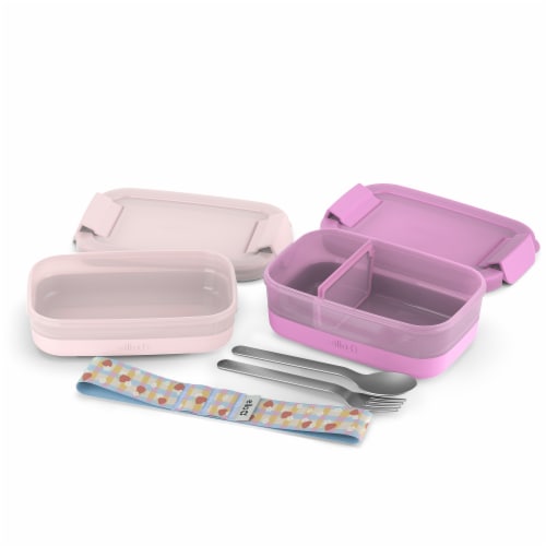 Ello® Plastic Lunch Stack Perspective: back