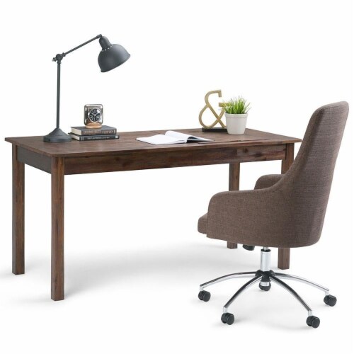 Simpli Home Monroe Solid Acacia Wood Desk Brown 1 ct Kroger