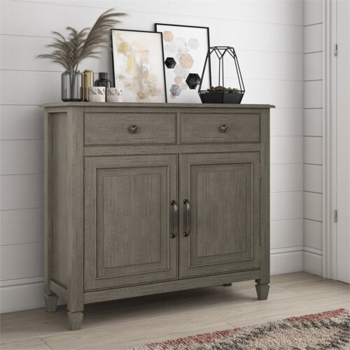 Connaught 40 W Traditional Solid Wood Entryway Storage Cabinet in