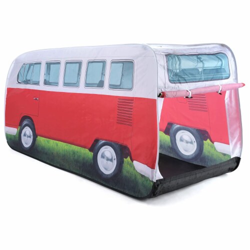 VW Licensed Range Kids Pop Up Camper Van Play Tent with Carry Bag