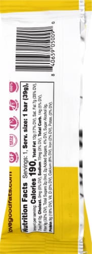 Love Good Fats Lemon Mousse Energy Bars Perspective: back