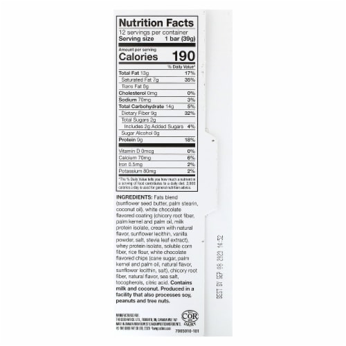 Love Good Fats Lemon Mousse Energy Bars Perspective: back