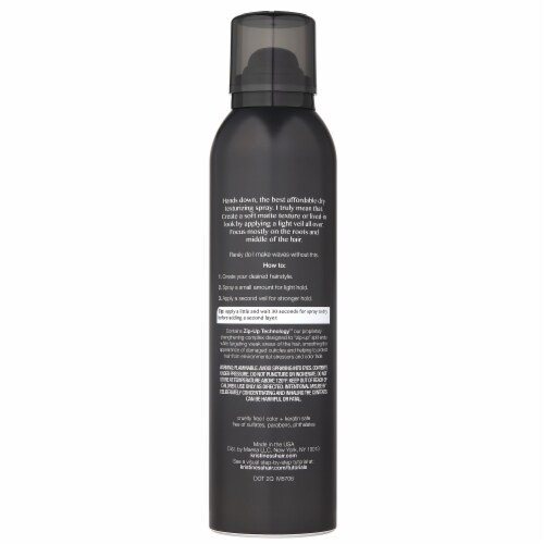 Kristin Ess Dry Finish Texture Spray For Hair Styling + Volume - Light Hold + Soft Matte Finish Perspective: back