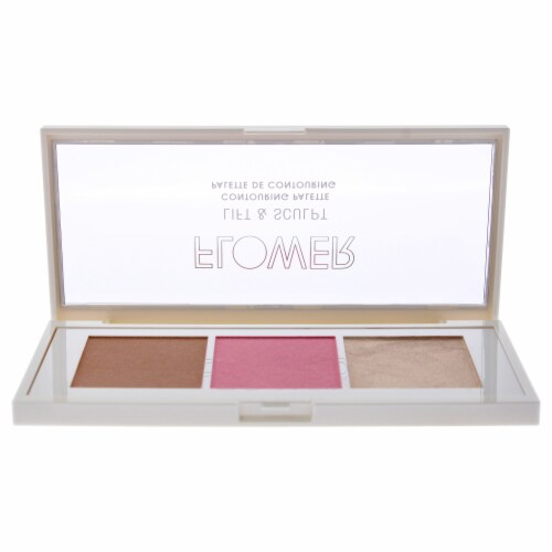 Flower Light to Medium Lift and Sculpt Contouring Palette Perspective: back