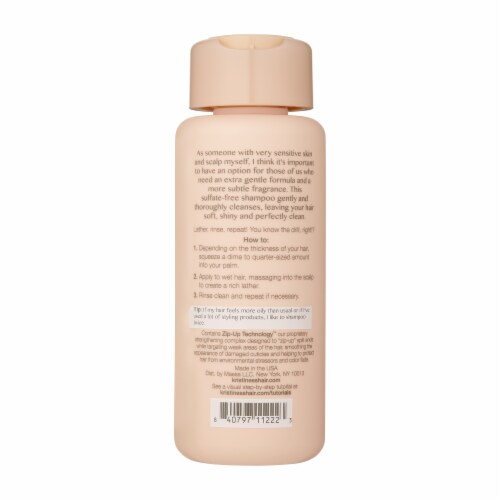 Kristin Ess Extra Gentle Shampoo For Sensitive Scalp + Dry Hair - Hydrating - Sulfate Free + Vegan Perspective: back