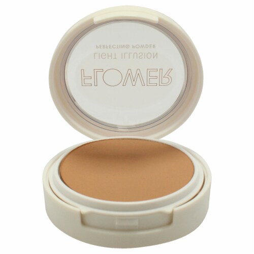 Flower Light Illusion Perfecting Powder-Caramel Perspective: back