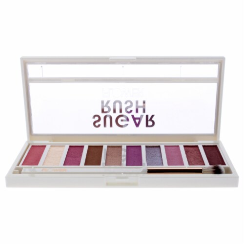 Flower Shimmer and Shade Sugar Rush Eyeshadow Palette Perspective: back