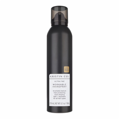 Kristin Ess Ultra Fine Workable Hairspray Hair Spray Perspective: back