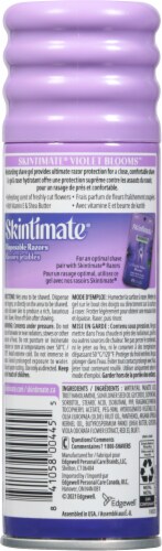 Skintimate Signature Scents Exotic Violet Blooms Moisturizing Women's Shave Gel  Perspective: back