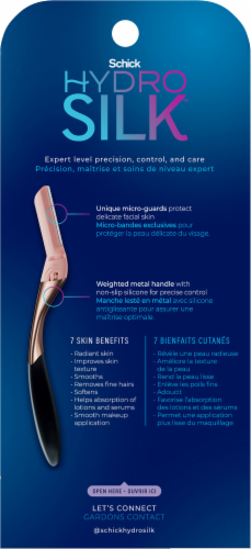 Schick Hydro Silk Exfoliating Dermaplaning Professional Style Wand and Refills Perspective: back