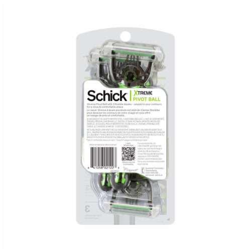Schick® Xtreme3 Pivot Ball Men's Disposable Razors Perspective: back